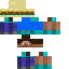 skin for Steve holding burger