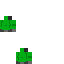 skin for steve's legs but green