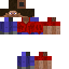 skin for steve with red shirt