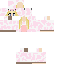 skin for strawberry cow onesie w