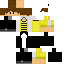 skin for Wilbur soot yellow & black shirt