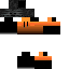 skin for wither skeleton faded orange