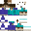 skin for Woods Wolf Steve with moving eyes