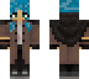 blue haired lmanburg skin