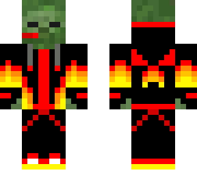 fire zombie