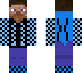 frosty checkered steve