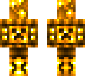 minecraft kit golden creeper