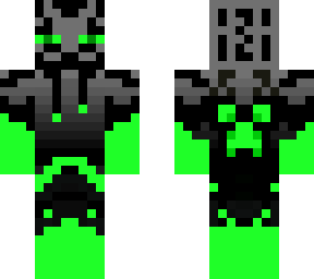 my endermen green fire skin New