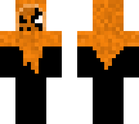 Orange Hooded Pumpkin Mask tryhard