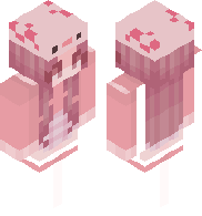 Partner Skin Axolotl Pink Cute Thin Model