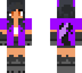 Purple Gamer Girl