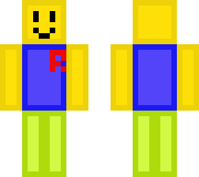 Pixilart - Roblox Noob Skin by GianExtraCool