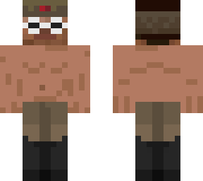 russian shirtless steve with glasses