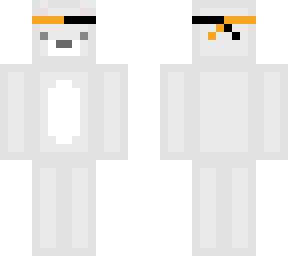 Sweaty white bear skin holloween ver